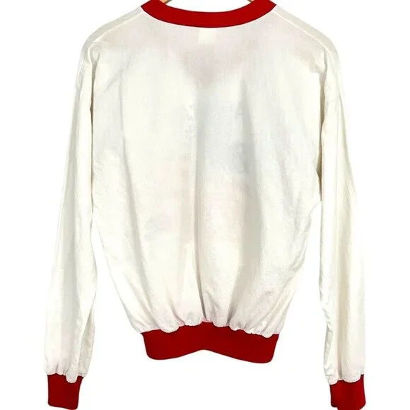 VTG NASA America's Pride The Journey Continues Top V Neck Size Small S - Picture 6 of 8